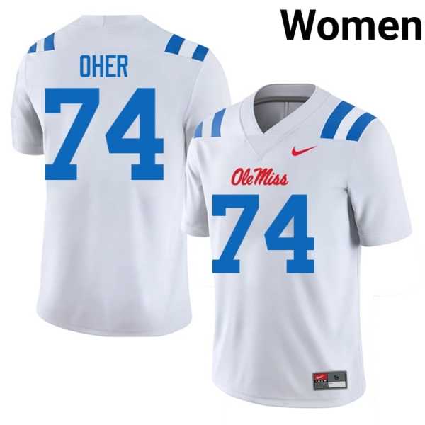Women20202620Michael20Oher20ole20miss20football20jersey20white.jpg
