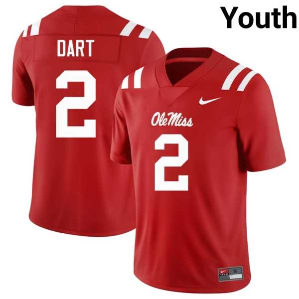 Youth20202620Jaxson20Dart20ole20miss20football20red20jersey.jpg